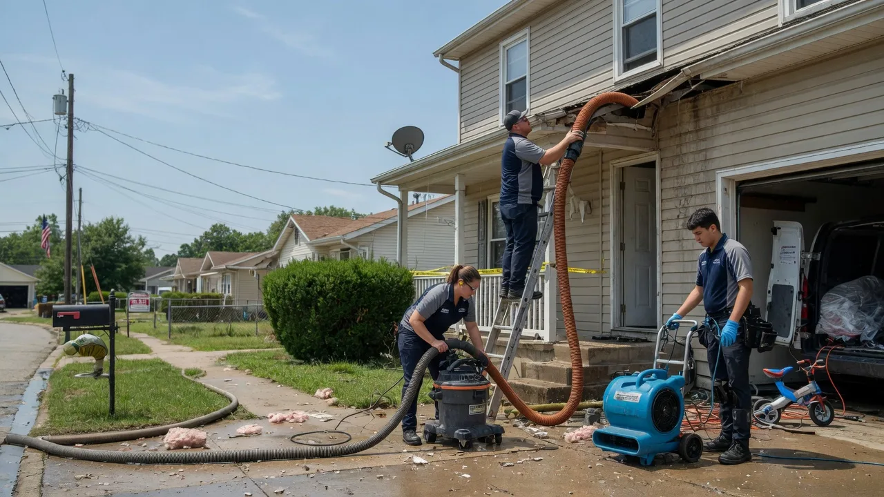 Water Damage Restoration in Colmesneil, TX near me